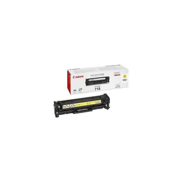 Canon CRG-718 Y tonerpatron 1 stk Original Gul
