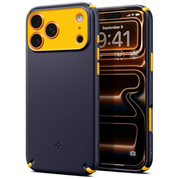 Kryt Spigen pre Apple iPhone 17 Pro Max, modrý