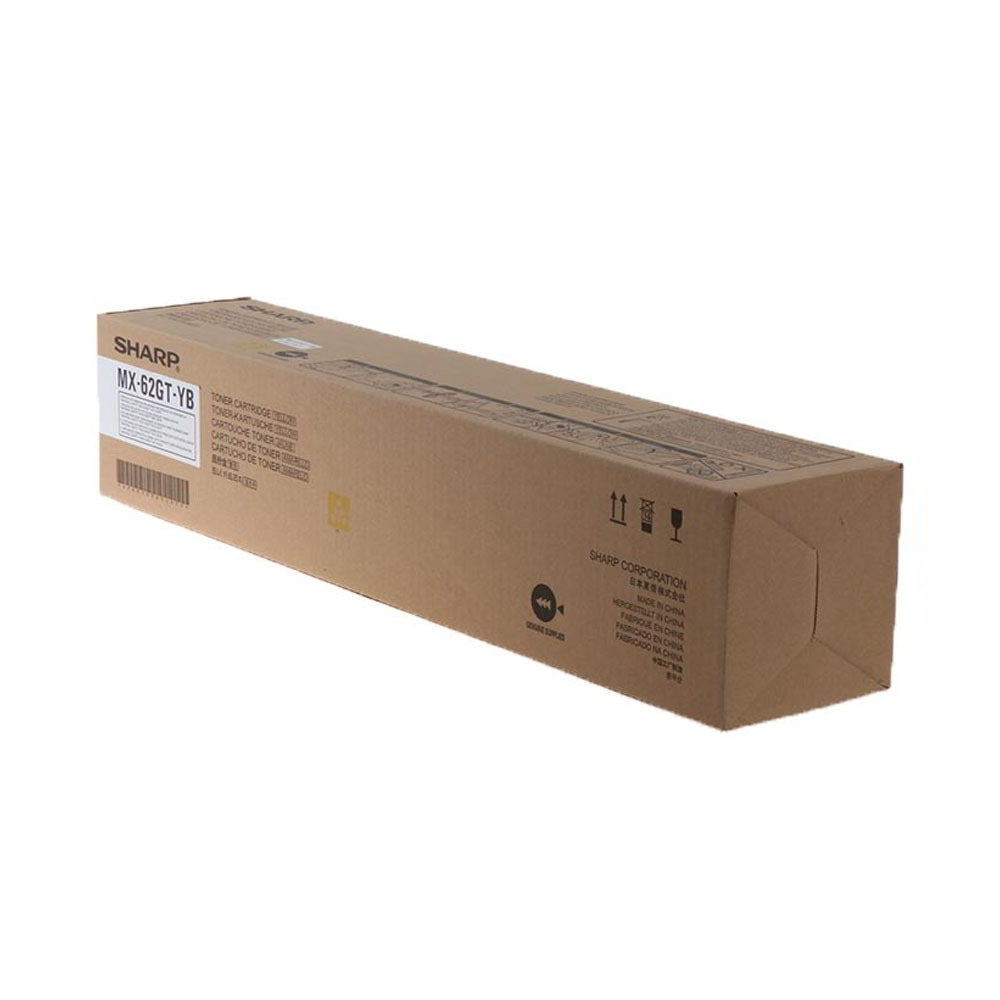 Тонер касета Sharp MX-62GTYB, жълта
