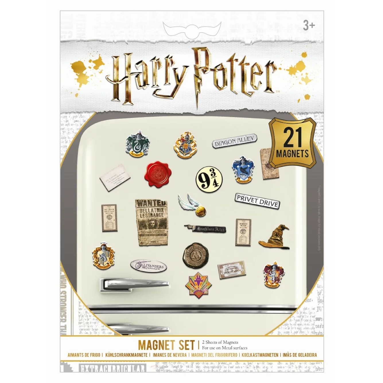 Pyramid Harry Potter hűtőmágnes készlet (74569)