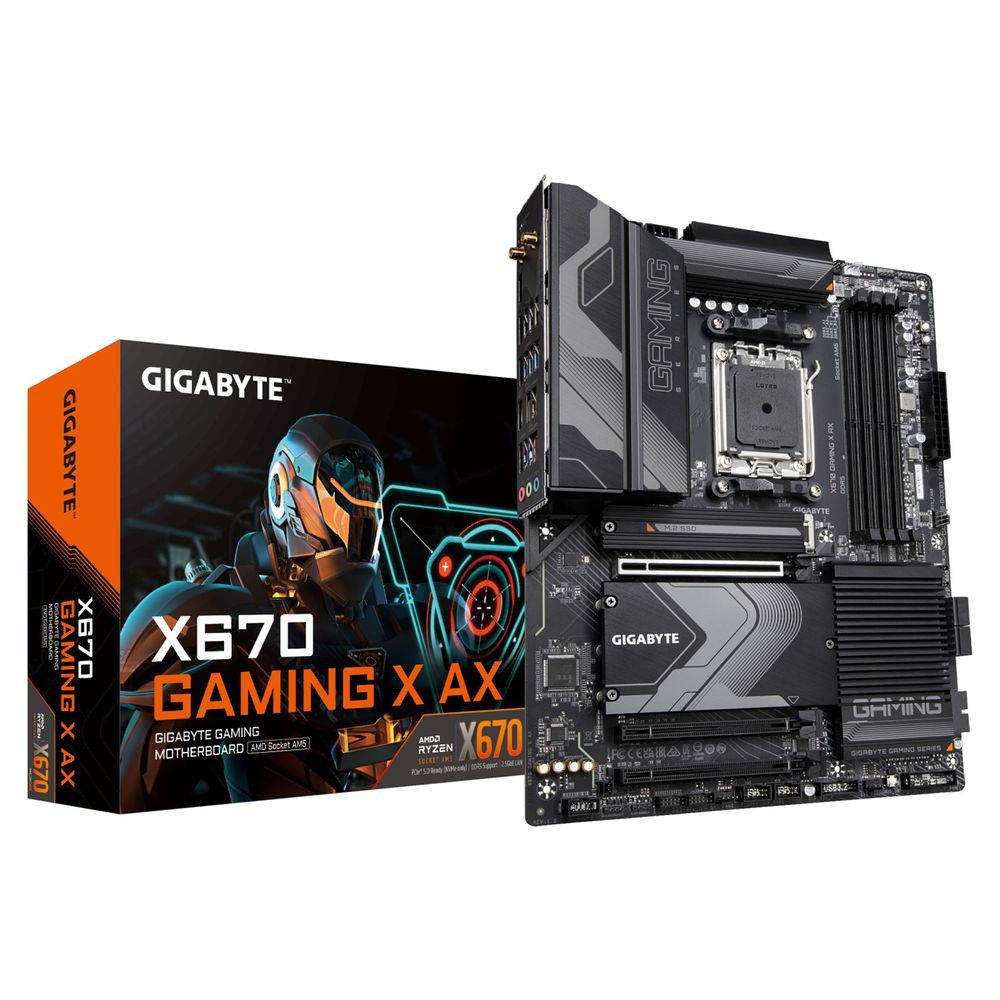 Дънна платка Gigabyte X670 GAMING X AX AM5