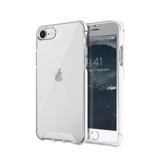 Uniq Combat Apple iPhone SE 2022/2020/8/7 szilikon tok fehér (UNIQ-IPSE(2022)HYB-COMWHT) (UNIQ-IPSE(2022)HYB-COMWHT)