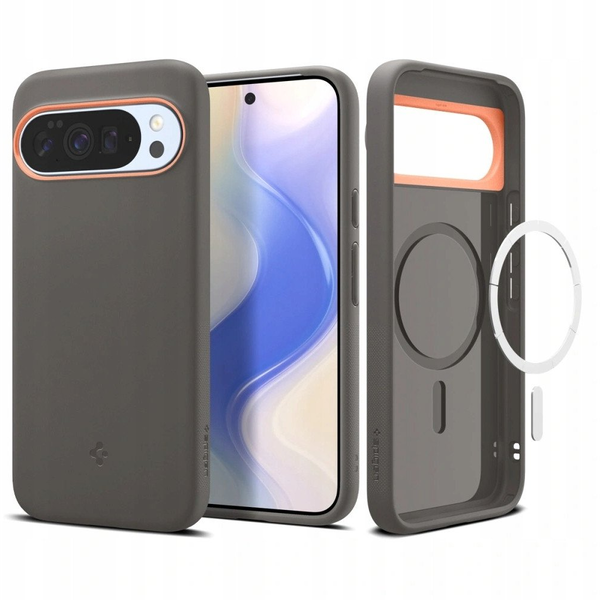 Zadní Kryt Spigen pro Google, Pixel 10 Pro, šedý