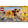 LEGO Creator - 3en1 León Salvaje + 7 años - 31112