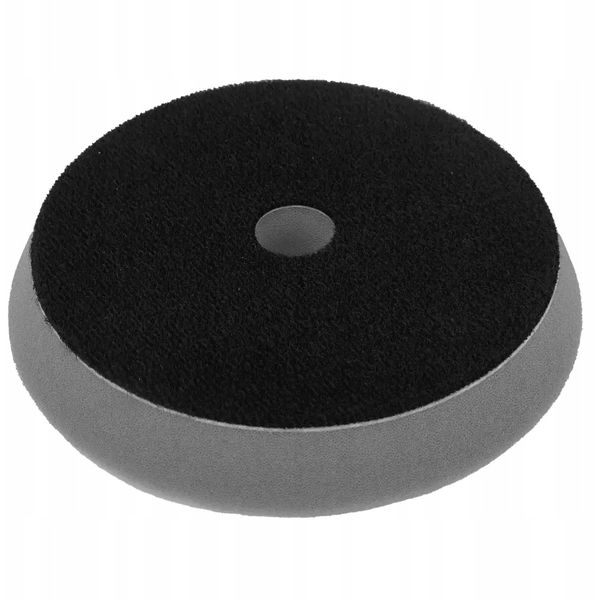 Gąbka polerska z rzepem bardzo miękka 125mm gr25mm (szara)