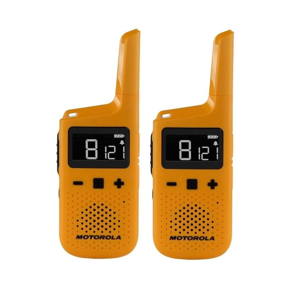 Motorola Talkabout T72 Walkie-Talkie (adó-vevő) sárga 2db + EU/UK adapter (D3P01610YDLMAW) (D3P01610YDLMAW)