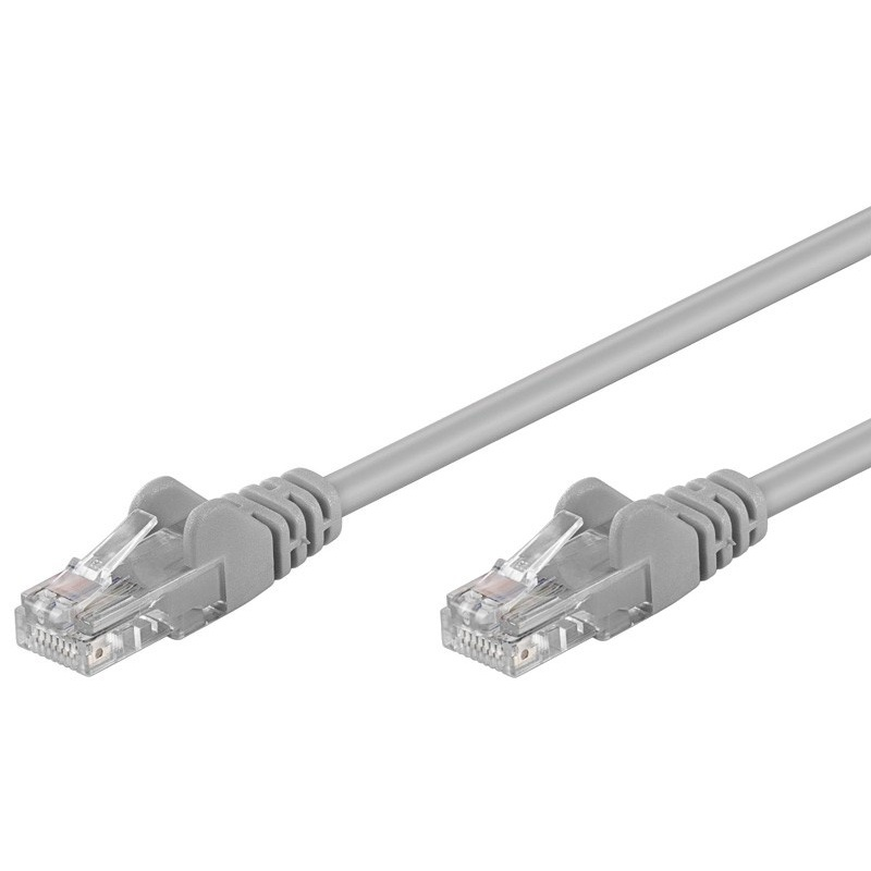 Intellinet Patch cord RJ45 Cat.5e UTP 3m grey CCA (736121)
