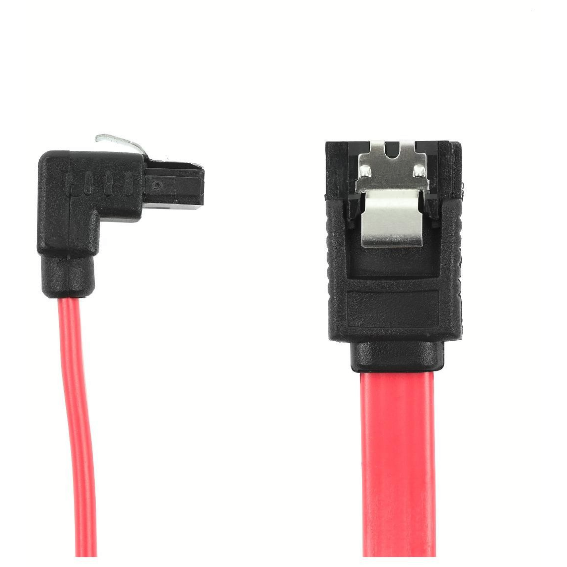 Accura ACC2202 SATA III kábel 0,3m (derékszögű SATA III apa - SATA III apa) - Piros (ACC2202)