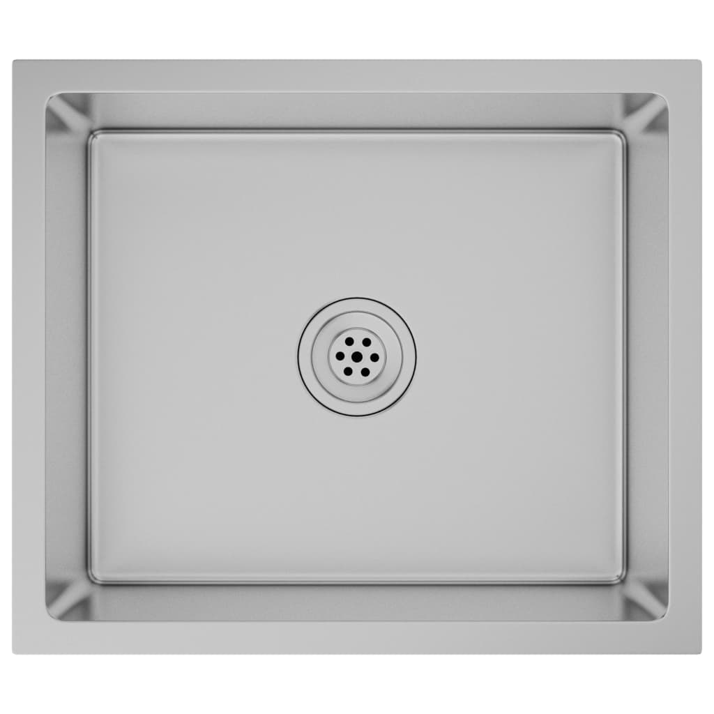 kézzel készült rozsdamentes acél mosogató (51502)