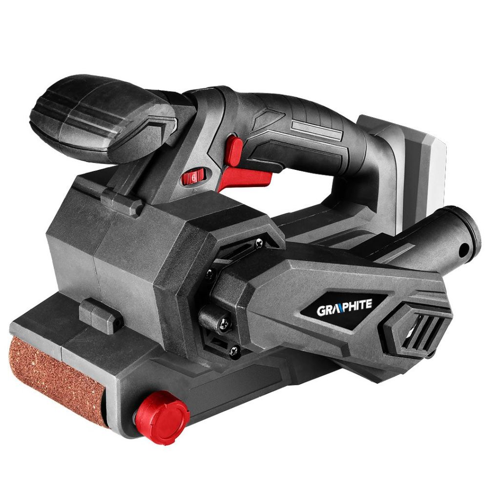 Graphite 58GE136 akkumulátoros szalagcsiszoló, Energy+ 18V, akku nélkül (58GE136)