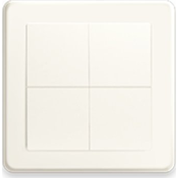 Shelly Blu Wall Switch 4 - Interruptor De Pared Bluetooth, Control Dispositivos Inteligentes Inalàmbrico, Multi-clic, Encriptación Fuerte, Compatible Con Home Assistant, App Ios Y Android, Sin Placa