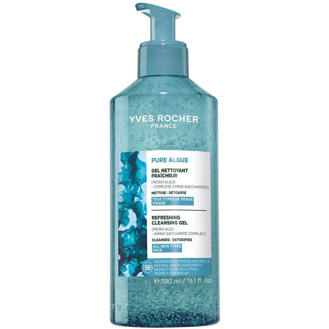 YVES ROCHER Pure Algue Fresh, 390 ml (3660005190457)