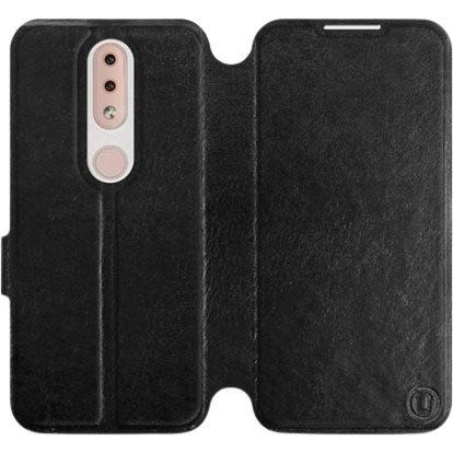 Flip case for Nokia 4.2 in Black&Gray with grey interior (5903226891535)