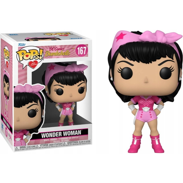 Funko POP! Heroes: Breast Cancer Awarness - Bombshell Wonder Woman figura #167