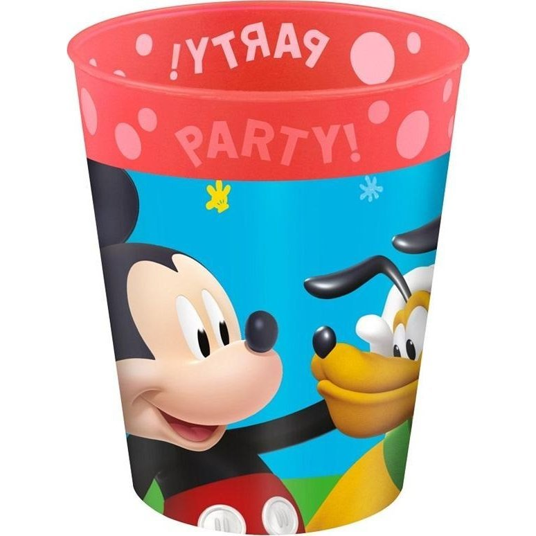 Micro Prémium Műanyag Pohár - 250 ml, Disney Mickey: Rock the House (5201184962473)