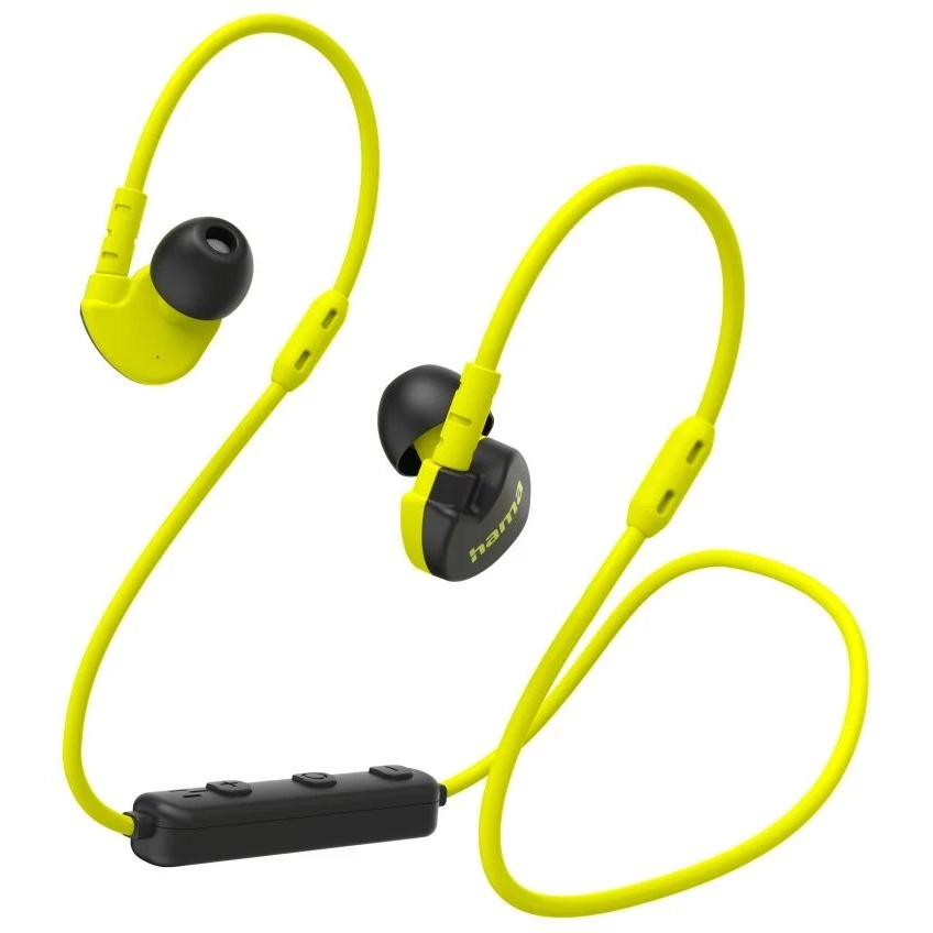 Hama Freedom Athletics III Headset Vezeték nélküli Fülre akasztható, Hallójárati Sport Bluetooth Fekete, Sárga (002217760000)