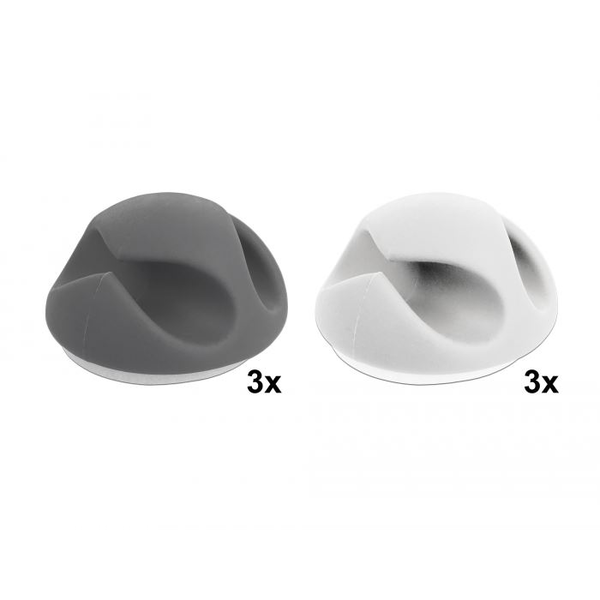 Organizér kabelů držák 6 ks Delock 18295