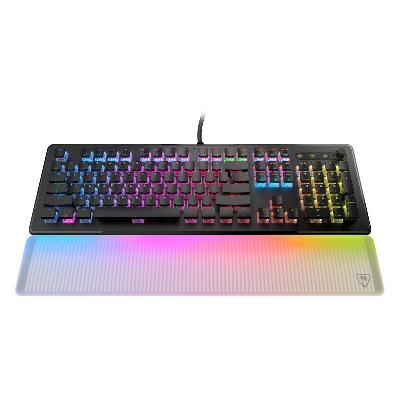 Turtle Beach Vulcan II Max mechanikus Gaming billentyűzet Linear Red switch US fekete (TBK-1001-01-US) (TBK-1001-01-US)