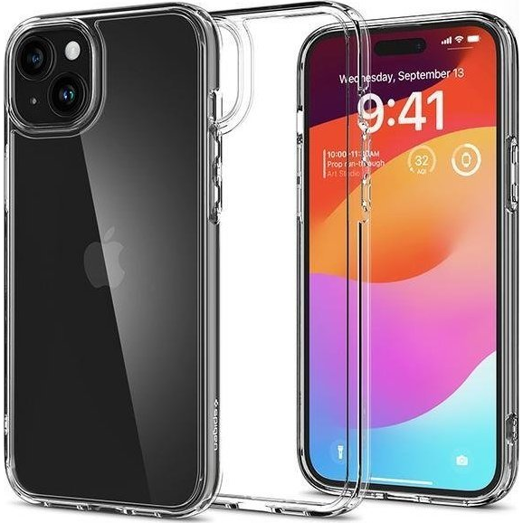 Spigen iPhone 15 Case Ultra Hybrid Crystal Clear (Spi002496)
