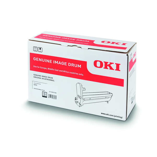 OKI Drum Unit C612DN - Black