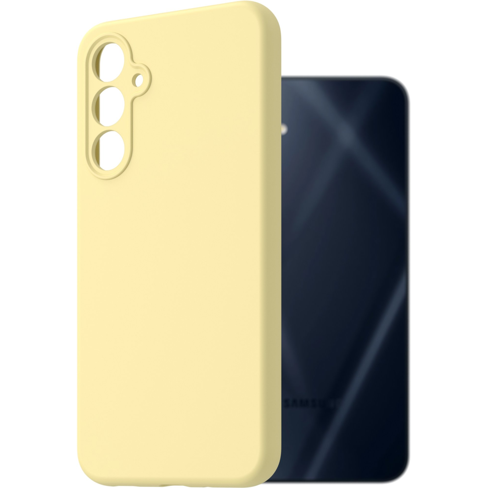 AlzaGuard Premium Silicone Case Samsung Galaxy A16 sárga tok (AGD-PCS437Y)