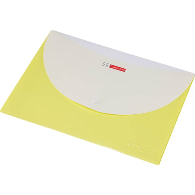 Panta Plast A4 Két zsebes irattartó tasak - Pasztell sárga (0410-0017-06)