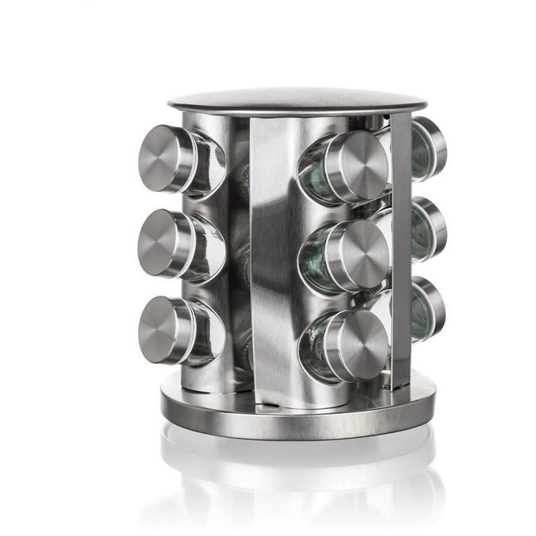 BANQUET AKCENT Fűszertartó szett állványban, 85 ml, 12 db (A25482)