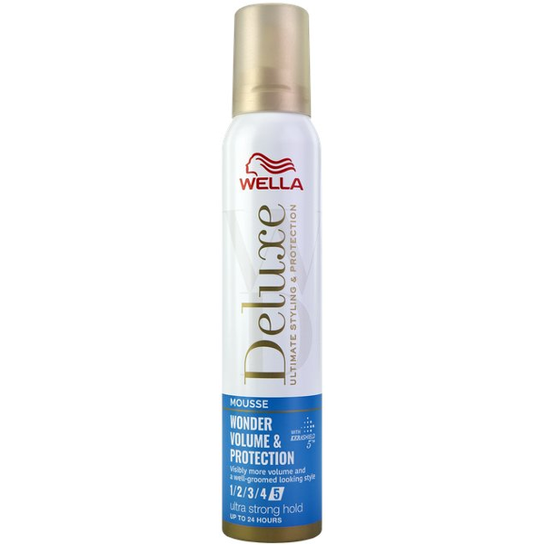 WELLA Deluxe Mousse Wonder Volume Protect Ultra Strong 200 ml