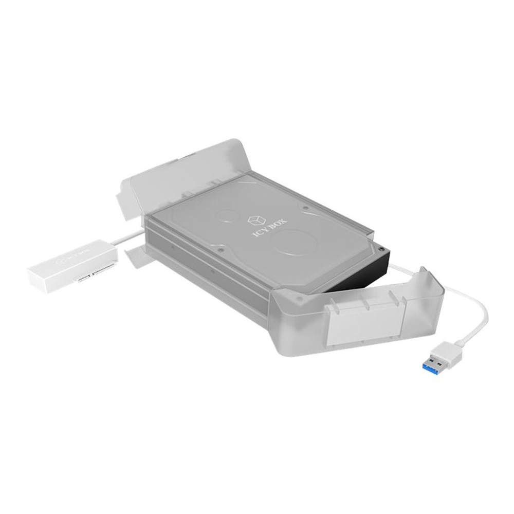 RaidSonic ICY BOX storage enclosure IB-AC705-6G - 2.5/3.5'' HDD/SSD - USB 3.0 (IB-AC705-6G)