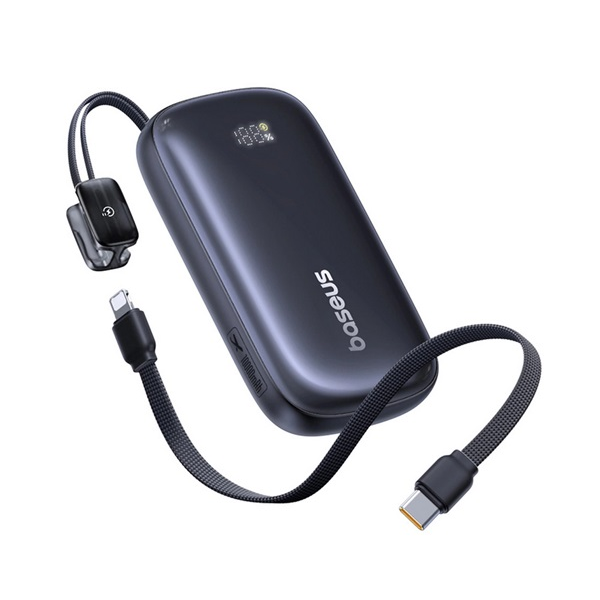 Външна батерия Baseus aljzat 10 000 mAh — E0027L00, черна