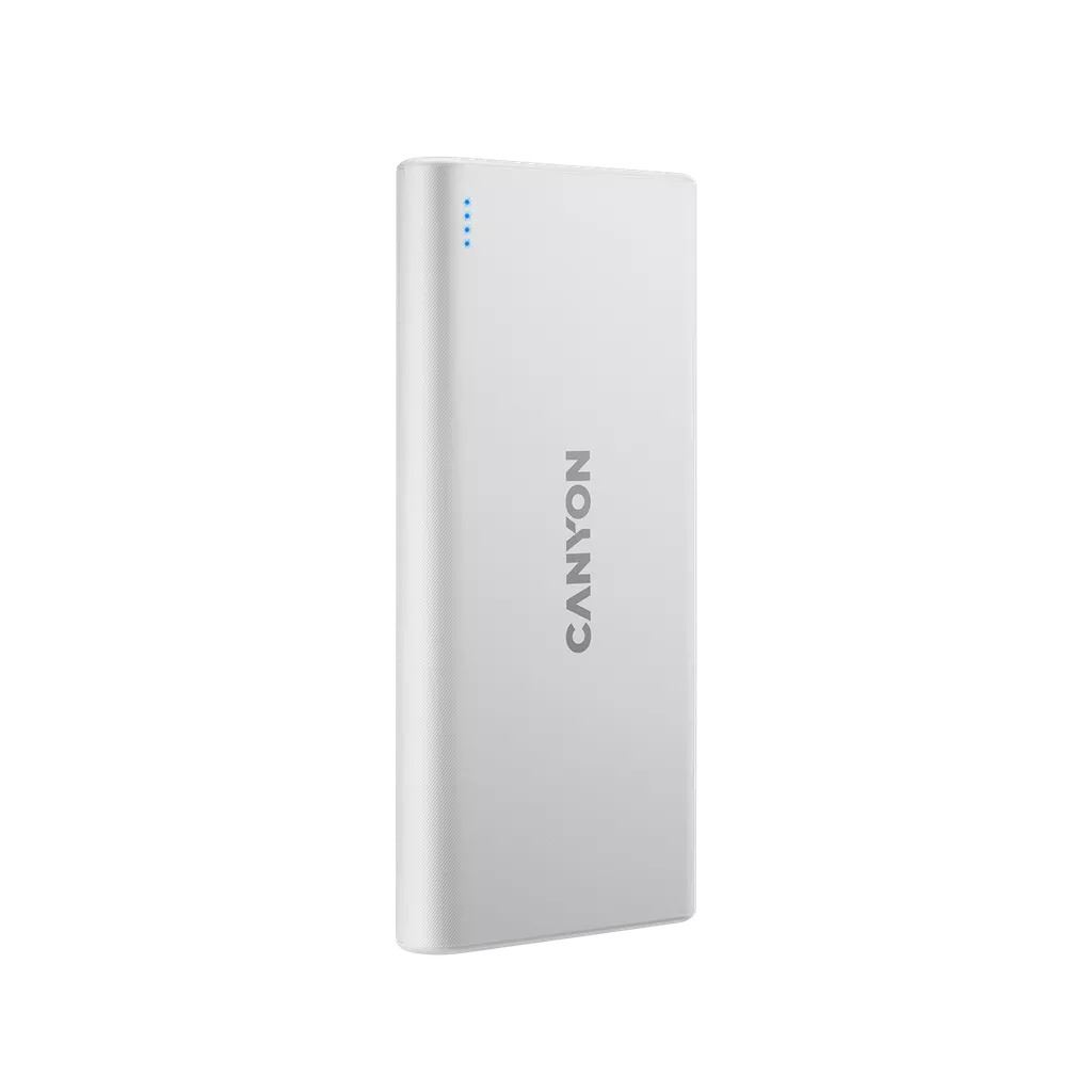 Canyon CNE-CPB1008W Compact Power Bank 10000mAh fehér (CNE-CPB1008W)