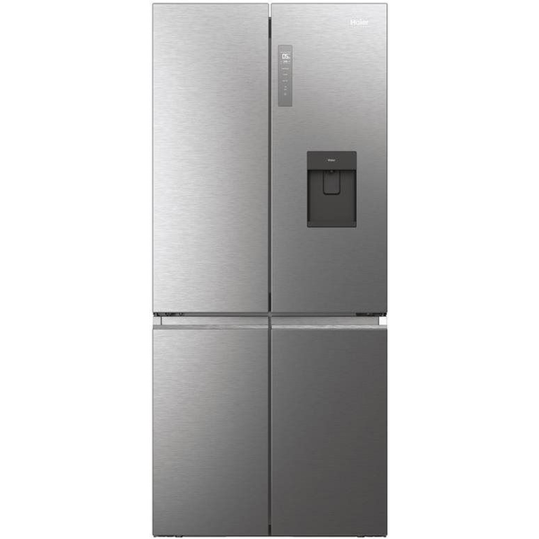Haier Cube 83 Serie 7 HCW7819EHMP хладилник с фризер с две врати Свободно стоящ 536 Д E Платина, Неръждаема стомана