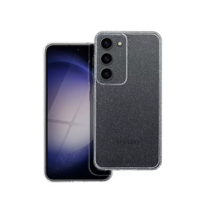 Clear 2mm Samsung Galaxy A35 5G Tok - Átlátszó/Csillámos