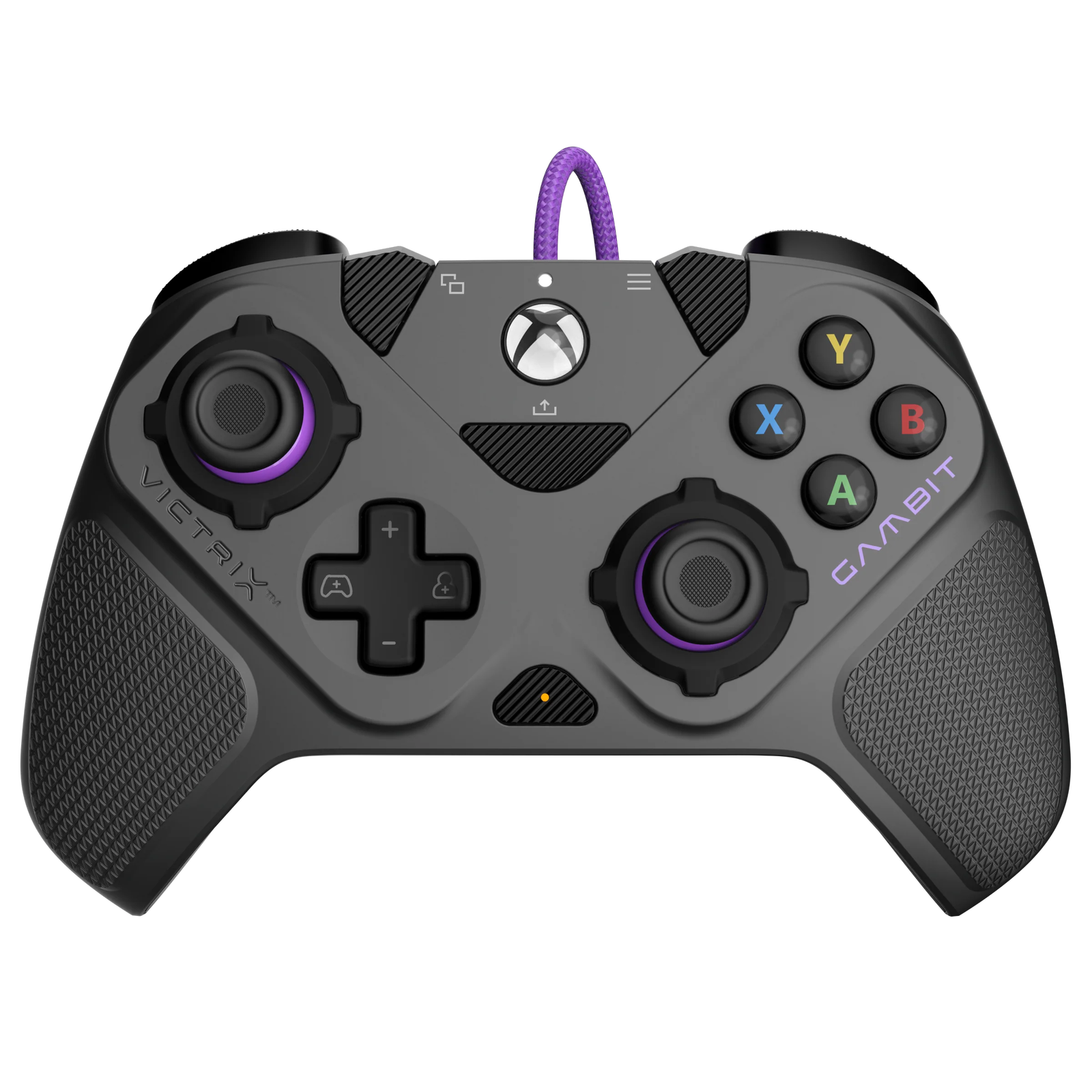 PDP Victrix Gambit Prime Vezetékes kontroller (Xbox Series X|S / PC) - Fekete / Lila (049-006-GY)