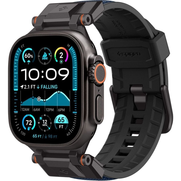 Комплект пакет 1 x Spigen DuraPro Armor гривна, найлон и TPU материал, морско синьо, 44/45/46/49 mm