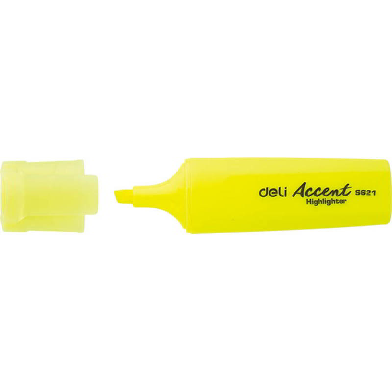 Deli 1-5mm Szövegkiemelő - Sárga (DEL00621S)