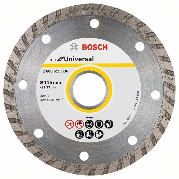 BOSCH Universal Turbo 115x22.23x2.0x7mm (2.608.615.036)