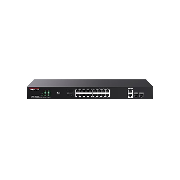 IP-COM PoE+ switch (G1120P-16-150W)