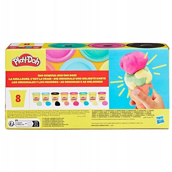 HAS Play-Doh 8 Pack 680 g - Vibrant