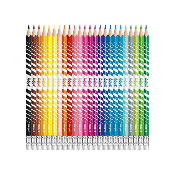 Maped Color'Peps Oops Háromszögletű Színes ceruza készlet radír véggel (24 db / csomag)