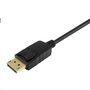 Equip 119390 адаптер за видео кабел 2 м DisplayPort HDMI Черен