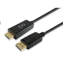Equip 119390 адаптер за видео кабел 2 м DisplayPort HDMI Черен