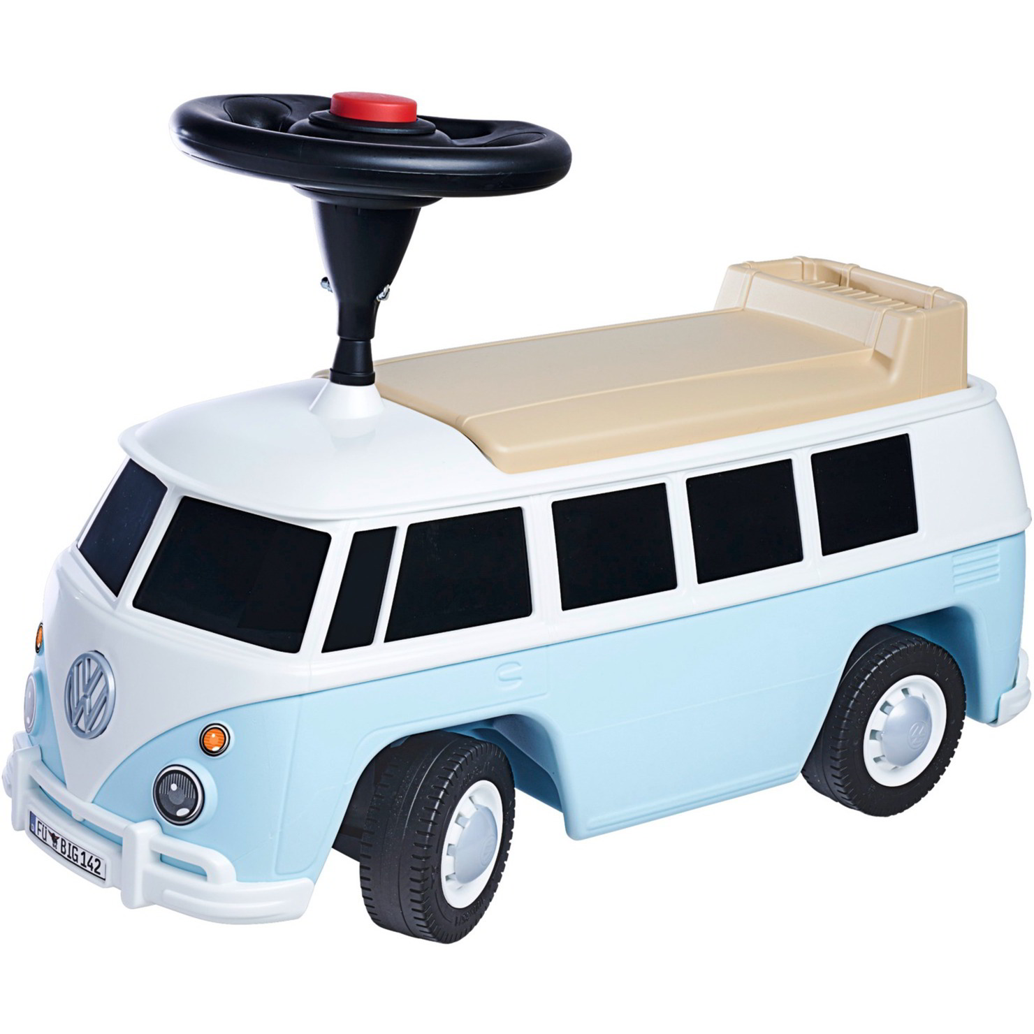 BIG Bobby Car VW T1 Bébitaxi - Kék (800055321)