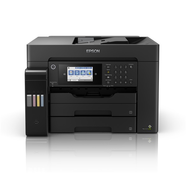 EPSON Tintasugaras nyomtató - EcoTank L15150 (A3+, MFP, színes, 4800x2400 DPI, 32 lap/perc, USB/LAN/Wifi) (C11CH72402)