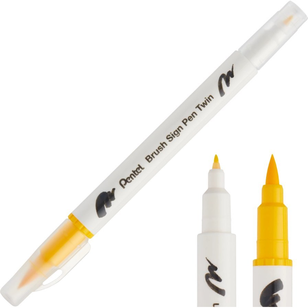 Popisovací Pen Twin fix Pentel okrové