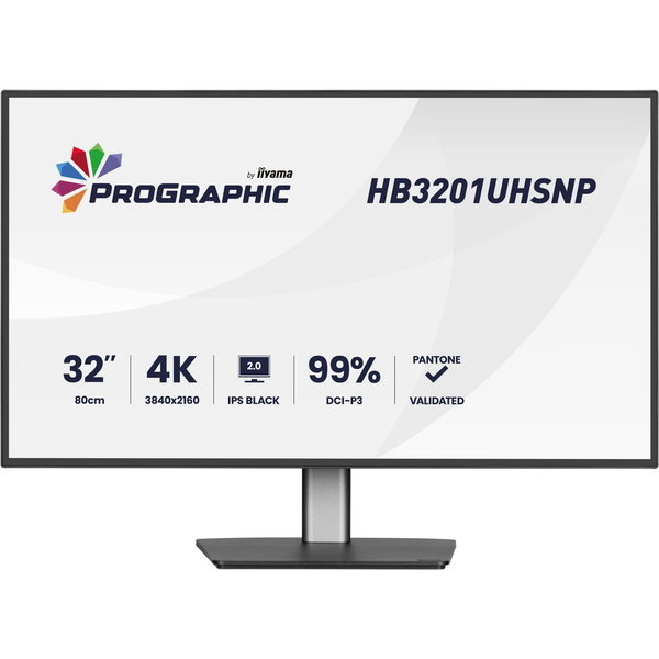 Iiyama ProGraphic HB3201UHSNP-B1 31,5" UHD IPS monitor