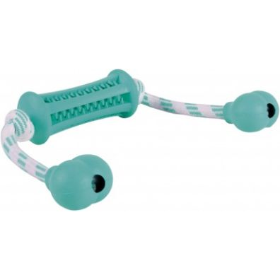 Trixie 33771 Kutyajáték Menta Rúd Kötéllel 9/37 cm