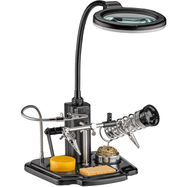 Goobay 45241 Forrasztási segédeszköz + LED lámpa (45241)