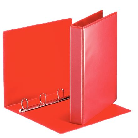 Esselte Panorámás gyűrűskönyv piros (49713) (esselte49713)