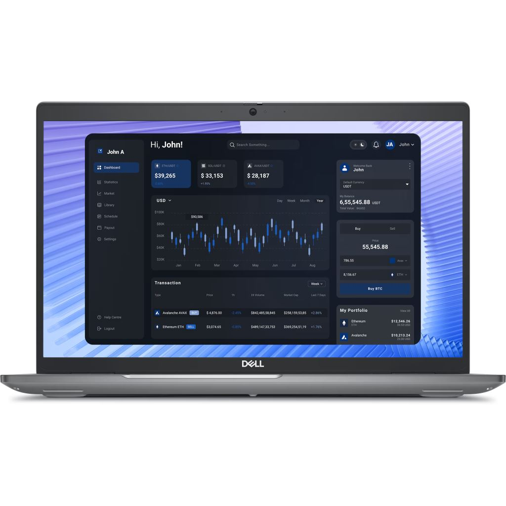 DELL Precision 3590 Laptop Core U7 155H 32GB 512GB SSD RTX500 Win 11 Pro szürke (M3590-3) (M3590-3)